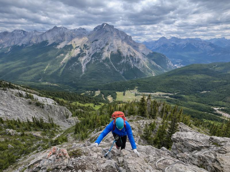 Mount Norquay Via Ferrata Adventure – 2.5 or 4-Hour Guided Climb in Banff